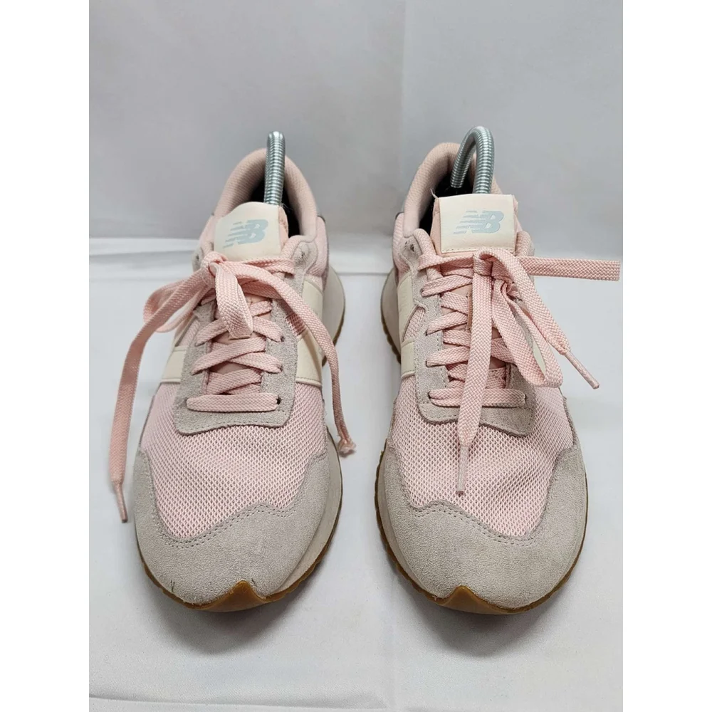 New Balance 237 Pink Suede Mesh Lifestyle Sneakers Women's Size 9 Used